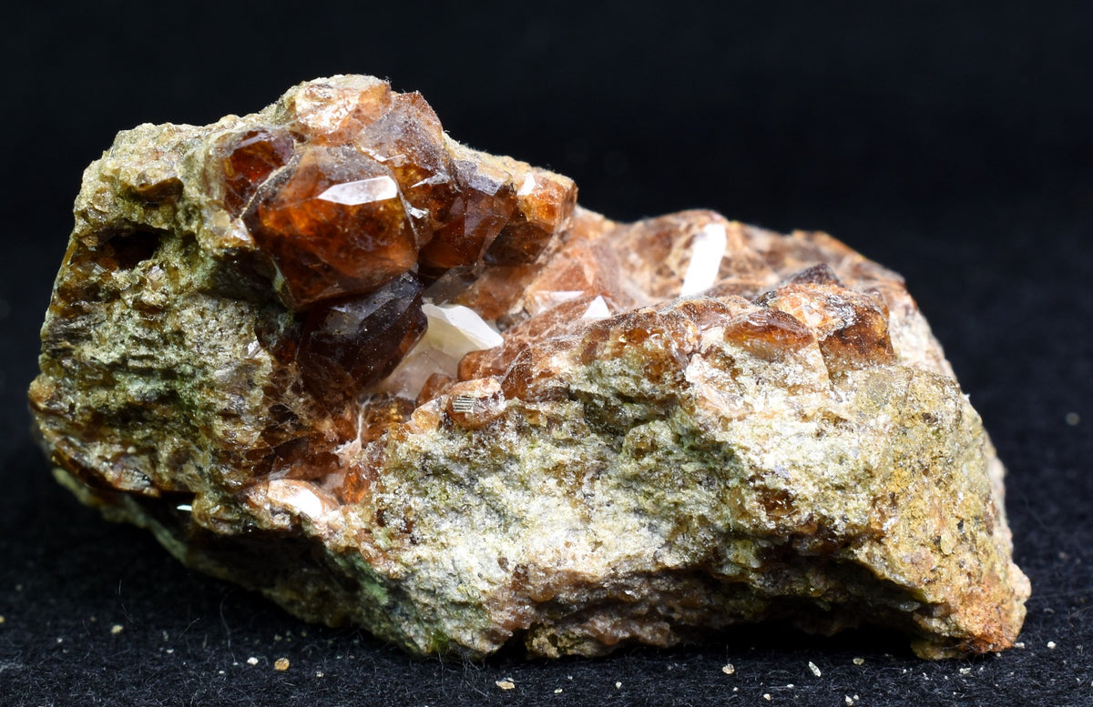 Grossular Garnet Hessonite Cluster Crystal Specimen from Coyote Front Range, California - 151 grams #10