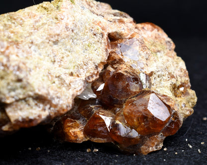 Grossular Garnet Hessonite Cluster Crystal Specimen from Coyote Front Range, California - 151 grams #10