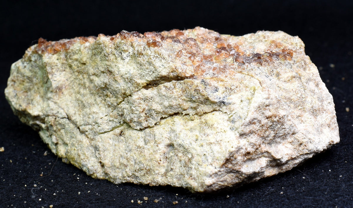 Grossular Garnet Hessonite Cluster with Green Epidote Crystal Specimen from Coyote Front Range, California - 198 grams #11