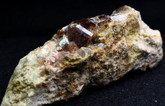Grossular Garnet Hessonite Cluster Crystal Specimen from Coyote Front Range, California - 154 grams #12