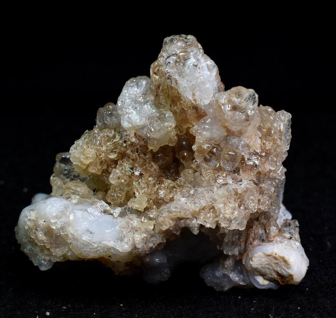 Mexican Hyalite Opal Collector Grade Specimen Stone - UV Reactive Fluorescent - 53 grams #05