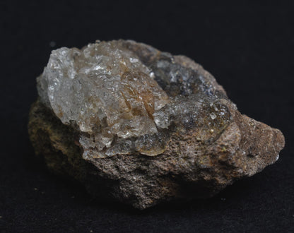 Mexican Hyalite Opal Collector Grade Specimen Stone on Matrix - UV Reactive Fluorescent - 59 grams #07