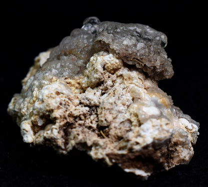Mexican Hyalite Opal Collector Grade Specimen Stone on Chalcedony Agate - UV Reactive Fluorescent - 33 grams #10