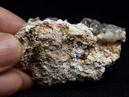 Mexican Hyalite Opal Collector Grade Specimen Stone on Chalcedony Agate - UV Reactive Fluorescent - 33 grams #10