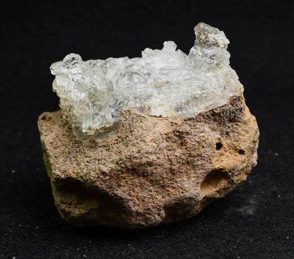 Mexican Hyalite Opal Collector Grade Specimen Stone on Matrix - UV Reactive Fluorescent - 76 grams #13