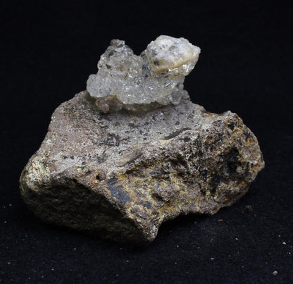 Mexican Hyalite Opal Collector Grade Specimen Stone on Matrix - UV Reactive Fluorescent - 81 grams #17