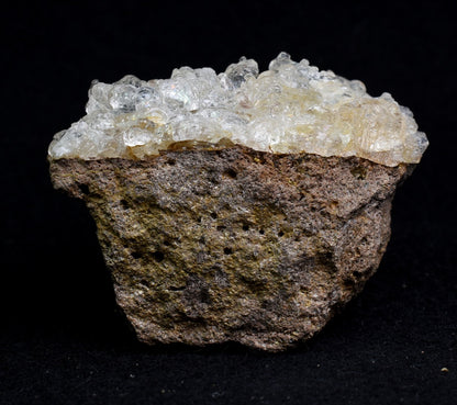 Mexican Hyalite Opal Collector Grade Specimen Stone on Matrix - UV Reactive Fluorescent - 54 grams #20