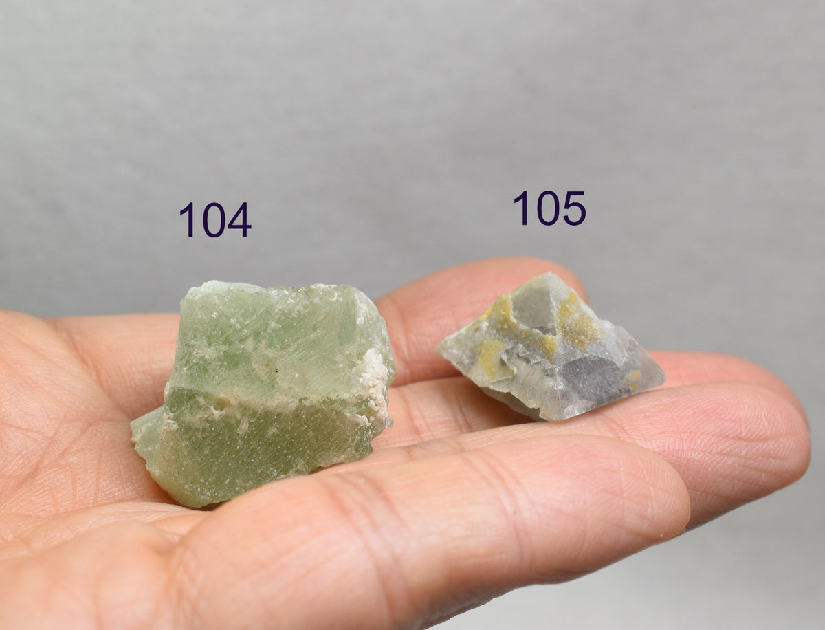 Natural Green Herderite, RARE, Synergy 12, Crystal Specimen from Pakistan - 12 Options