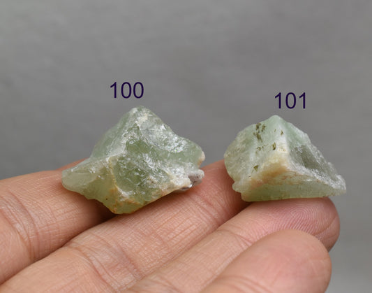 Natural Green Herderite, RARE, Synergy 12, Crystal Specimen from Pakistan - 12 Options