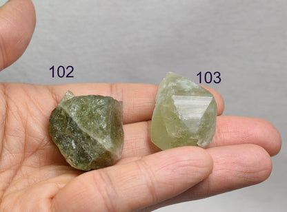 Natural Green Herderite, RARE, Synergy 12, Crystal Specimen from Pakistan - 12 Options