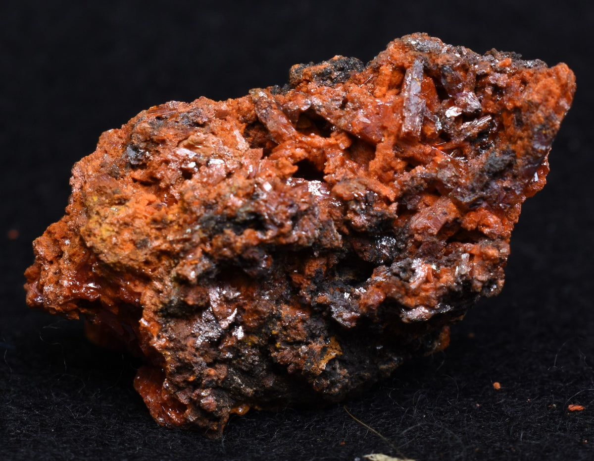 Crocoite Rare Mineral, from Red Lead Mine, Tasmania, Australia - 28 grams - 4.5cm #04