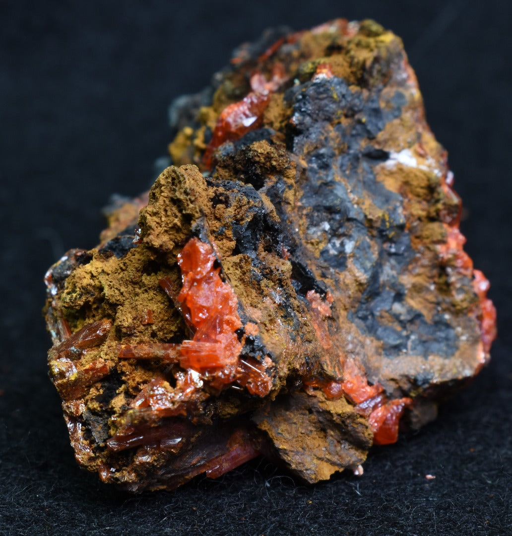 Crocoite Rare Mineral, from Red Lead Mine, Tasmania, Australia - 40 grams - 4cm #15