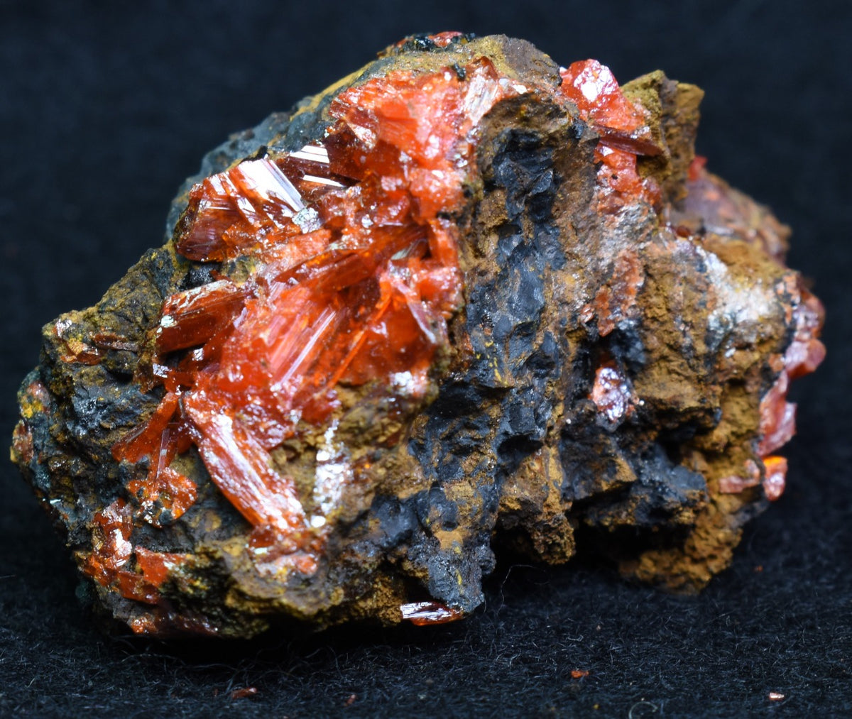Crocoite Rare Mineral, from Red Lead Mine, Tasmania, Australia - 40 grams - 4cm #15
