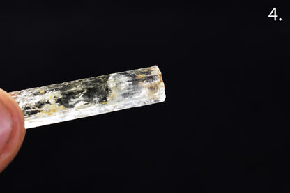 Heliodor Raw Green Yellow Beryl Crystal Specimen - 8 Sizes - 1 Count - Group 05