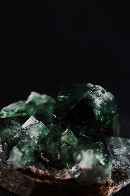 Diana Maria Fluorite Raw Cluster Specimen - Sourced UK - 96 grams #406