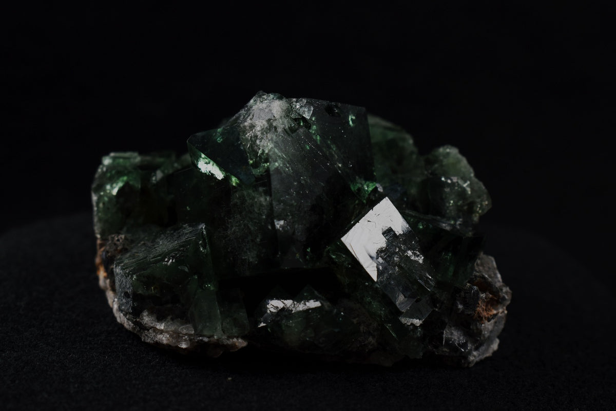Diana Maria Fluorite Raw Cluster Specimen - Sourced UK - 96 grams #406