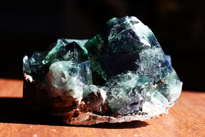 Diana Maria Fluorite Raw Cluster Specimen - Sourced UK - 96 grams #406