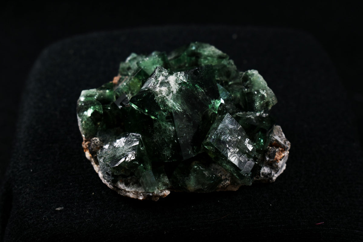 Diana Maria Fluorite Raw Cluster Specimen - Sourced UK - 96 grams #406