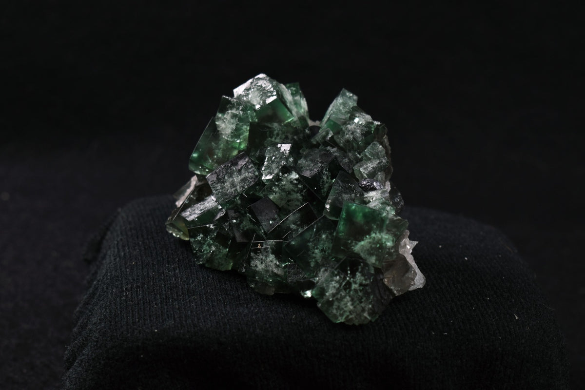 Diana Maria Fluorite Raw Cluster Specimen with Galena and Quartz - Sourced UK - 127 grams #412