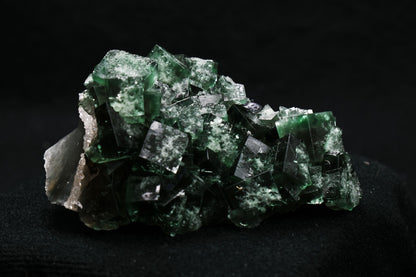 Diana Maria Fluorite Raw Cluster Specimen with Galena and Quartz - Sourced UK - 127 grams #412