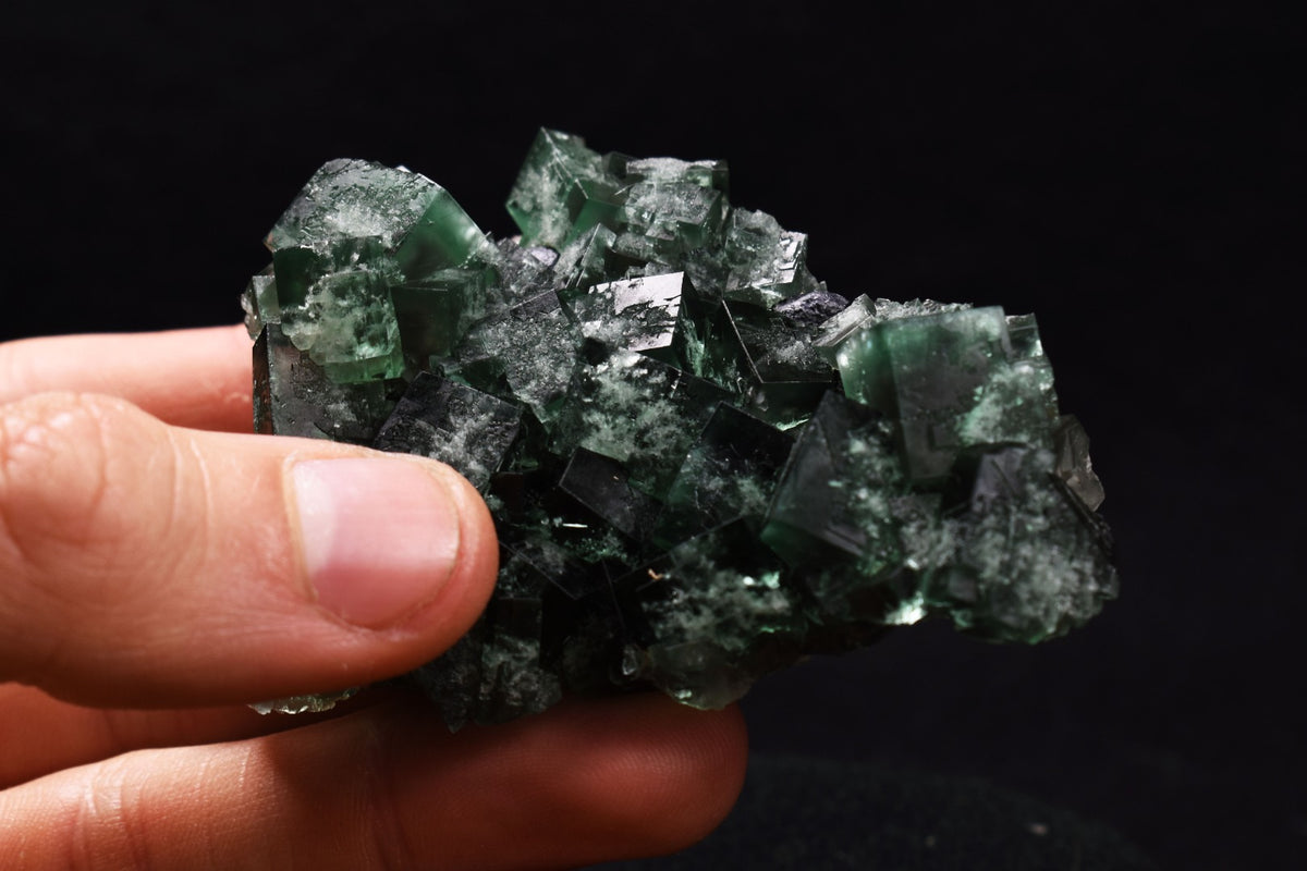 Diana Maria Fluorite Raw Cluster Specimen with Galena and Quartz - Sourced UK - 127 grams #412