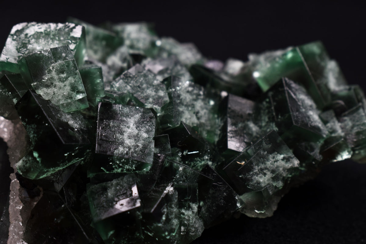 Diana Maria Fluorite Raw Cluster Specimen with Galena and Quartz - Sourced UK - 127 grams #412
