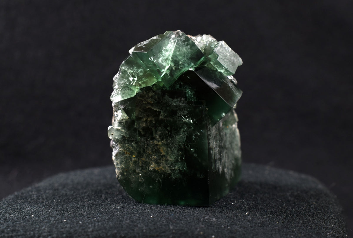 Diana Maria Fluorite Raw Cluster Specimen - Sourced UK - 103 grams #414