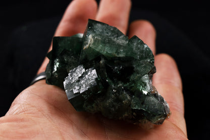Diana Maria Fluorite Raw Cluster Specimen with Quartz - Sourced UK - 105 grams #416