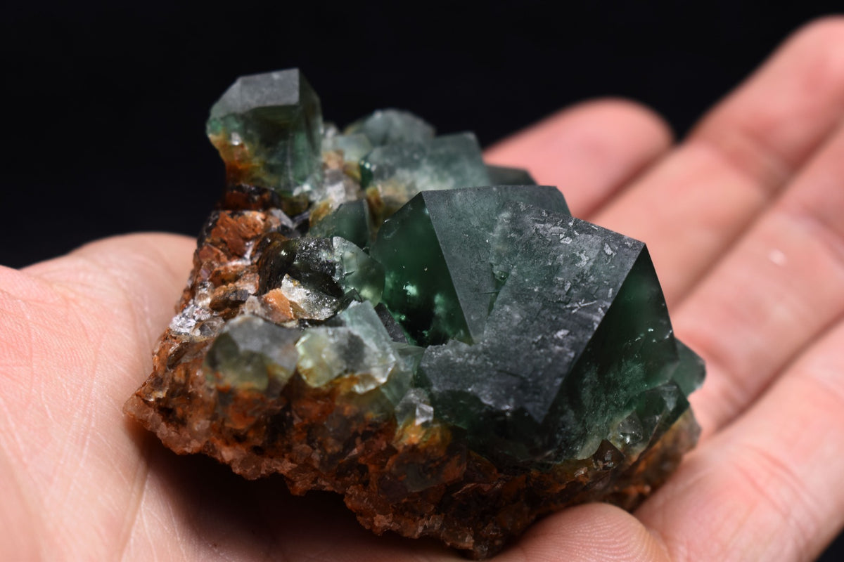 Diana Maria Fluorite Raw Cluster Specimen - Sourced UK - 117 grams #421