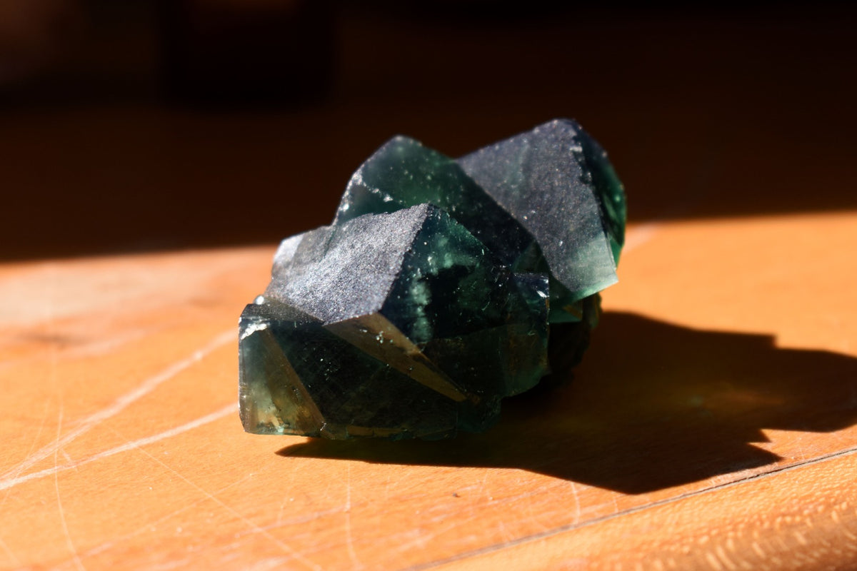 Diana Maria Fluorite Raw Cluster Specimen - Sourced UK - 59 grams #423