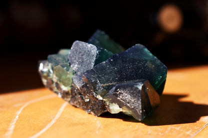 Diana Maria Fluorite Raw Cluster Specimen - Sourced UK - 59 grams #423