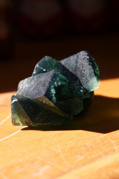 Diana Maria Fluorite Raw Cluster Specimen - Sourced UK - 59 grams #423