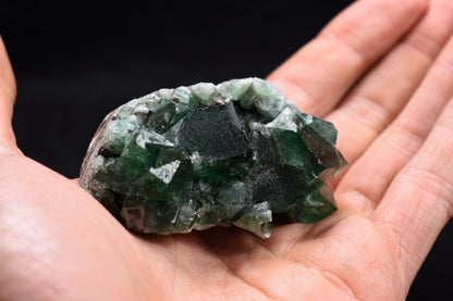 Diana Maria Fluorite Raw Cluster Specimen - Sourced UK - 88 grams #424
