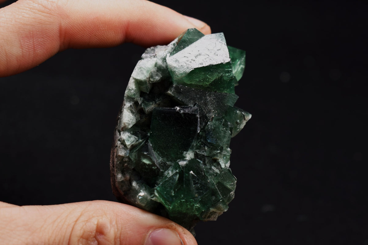 Diana Maria Fluorite Raw Cluster Specimen - Sourced UK - 88 grams #424