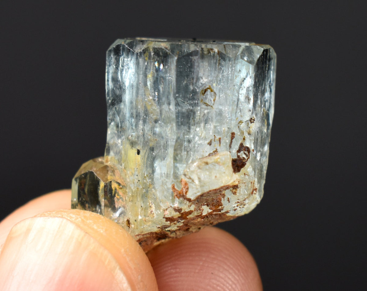 Beryl var. Aquamarine Crystal from Erongo Mountains, Namibia - 9.4 grams #A8