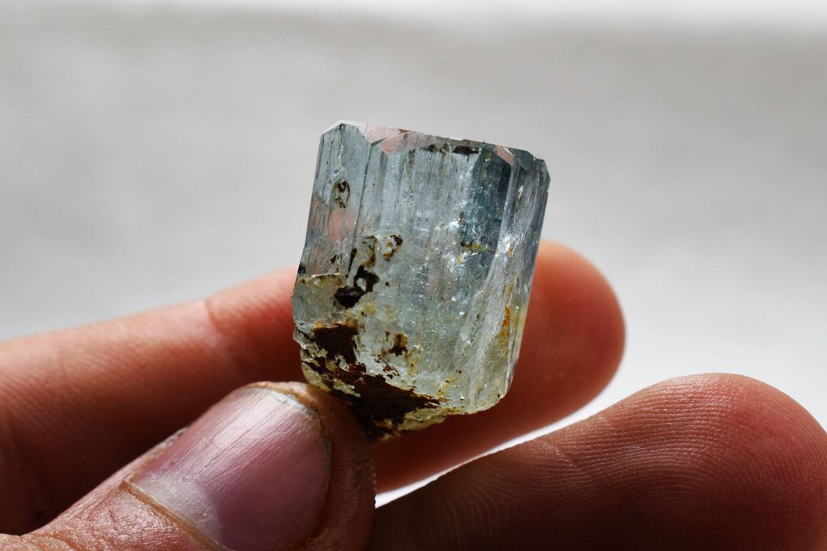 Beryl var. Aquamarine Crystal from Erongo Mountains, Namibia - 9.4 grams #A8
