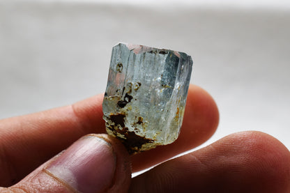 Beryl var. Aquamarine Crystal from Erongo Mountains, Namibia - 9.4 grams #A8