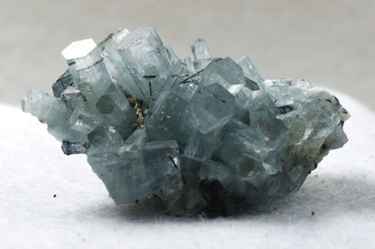 Beryl var. Aquamarine with Schorl Black Tourmaline from Erongo Mountains, Namibia - 43.7 grams #A24