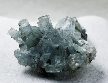 Beryl var. Aquamarine with Schorl Black Tourmaline from Erongo Mountains, Namibia - 43.7 grams #A24