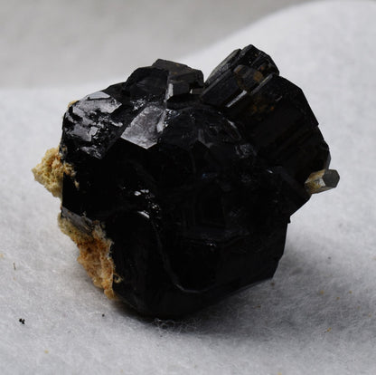 Beryl var. Aquamarine in Schorl Black Tourmaline from Erongo Mountains, Namibia - 32.8 grams #A25