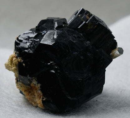 Beryl var. Aquamarine in Schorl Black Tourmaline from Erongo Mountains, Namibia - 32.8 grams #A25