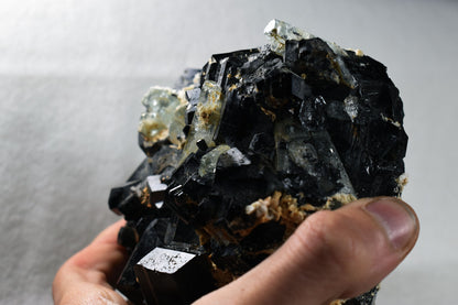 Large Beryl var. Aquamarine with Schorl Black Tourmaline & Feldspar from Erongo Mountains, Namibia - 1687 grams #A27