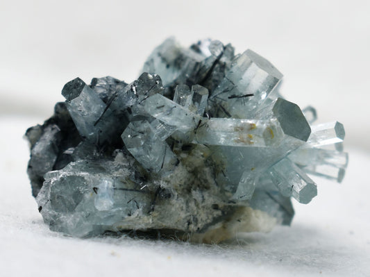 Beryl var. Aquamarine with Schorl Black Tourmaline from Erongo Mountains, Namibia - 27.9 grams #A31