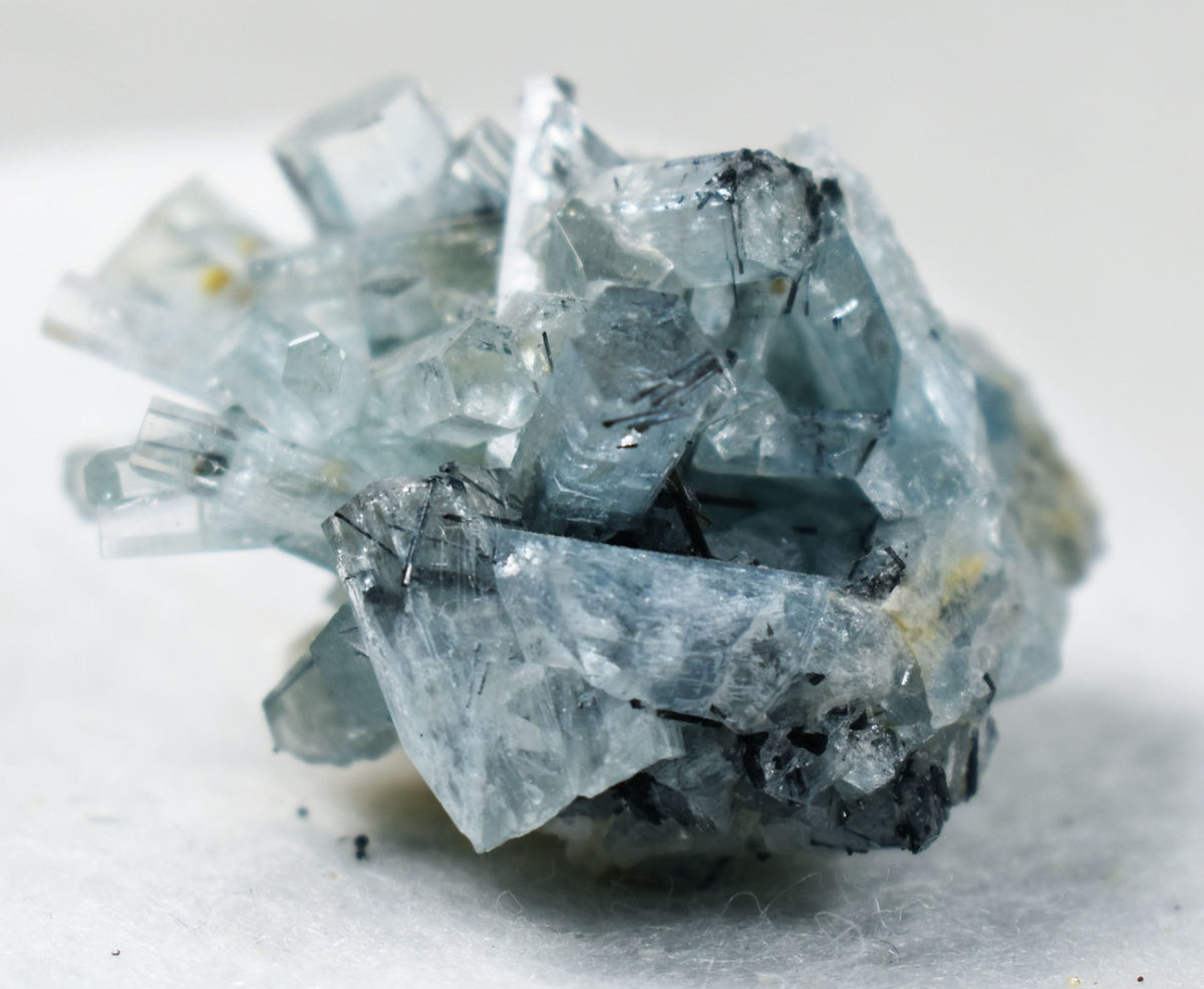 Beryl var. Aquamarine with Schorl Black Tourmaline from Erongo Mountains, Namibia - 27.9 grams #A31