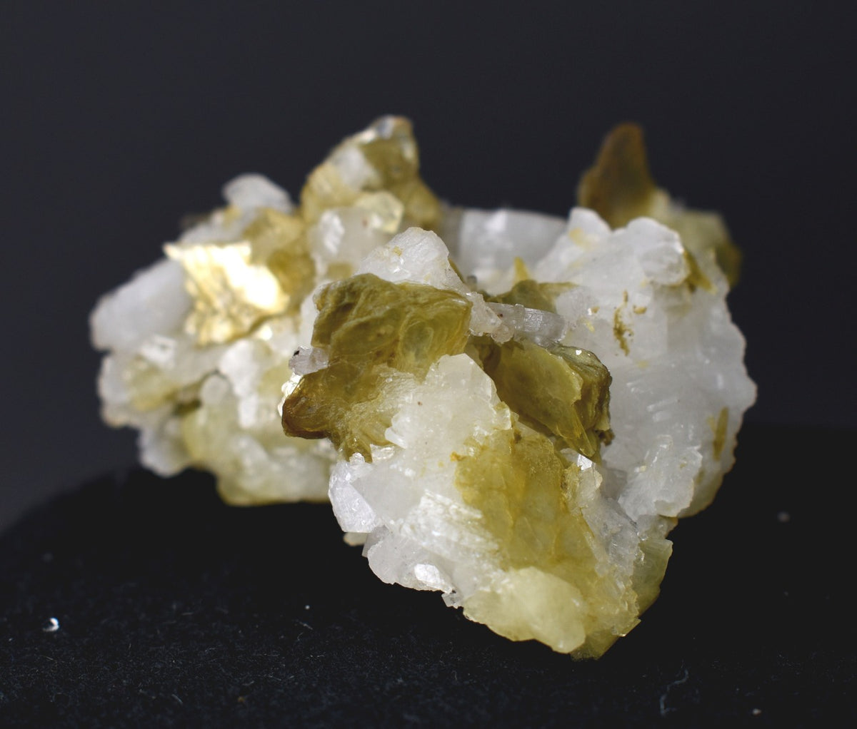 Brazilianite Crystal Cluster with Albite, Muscovite, Black Tourmaline - from Linopolis, Minas Gerais, Brazil, museum quality, 59.8g