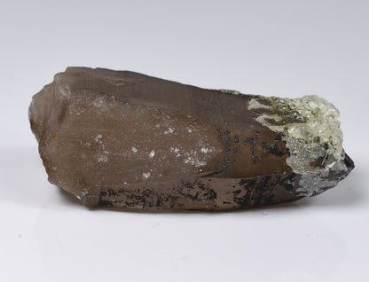 Fluorescent Hyalite Opal with Smoky Quartz - Mineral from Erongo Mountains Namibia, 50 grams