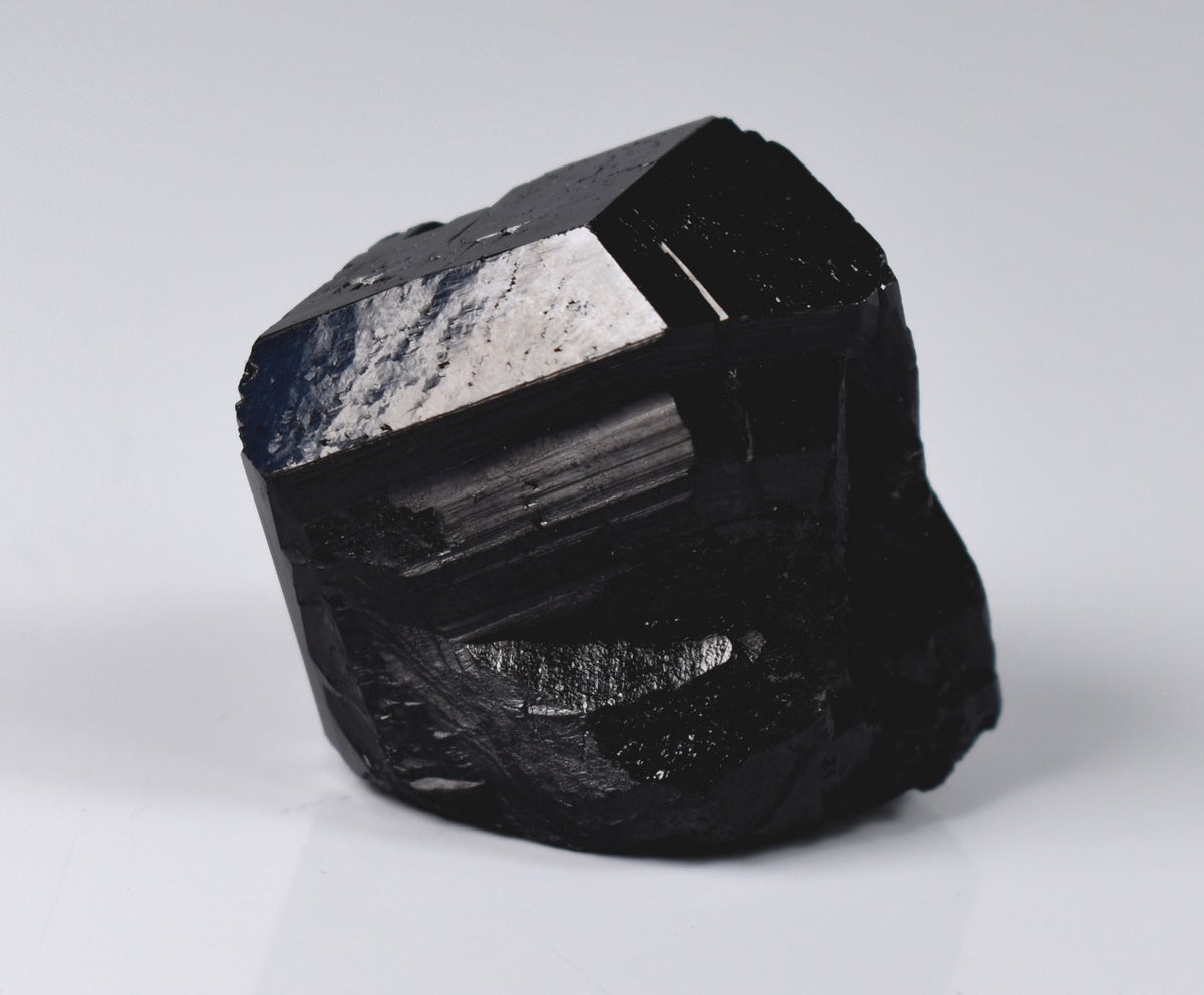 Fluorescent Hyalite Opal with Smoky Quartz, Black Tourmaline - Mineral from Erongo Mountains Namibia, 66 grams