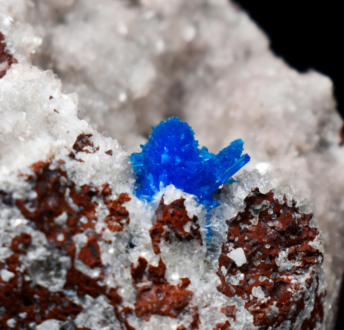 Rare Pentagonite Cluster with Stilbite On Matrix from Wagholi, Pune, India - 106 grams