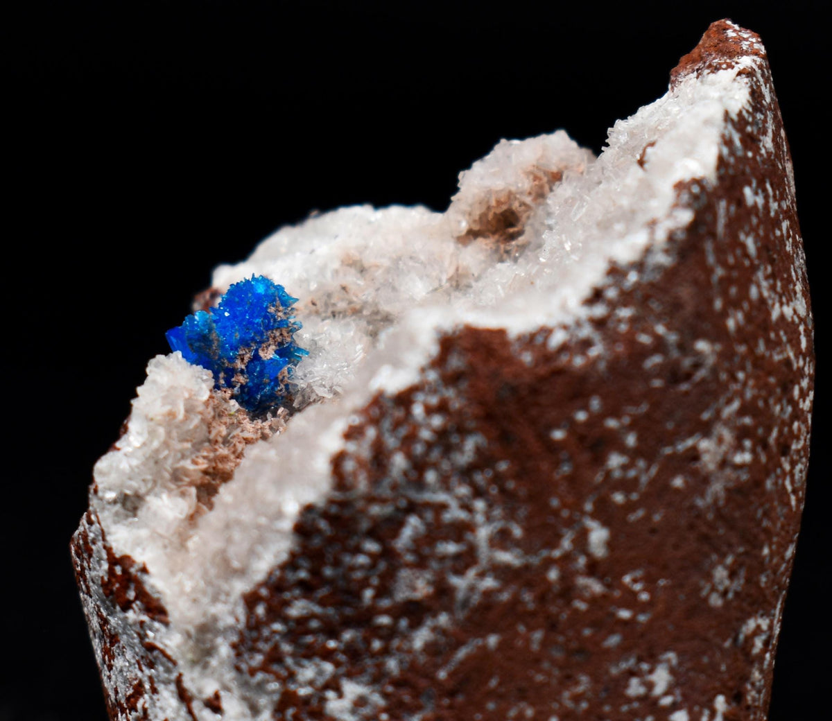 Rare Pentagonite Cluster with Stilbite On Matrix from Wagholi, Pune, India - 106 grams