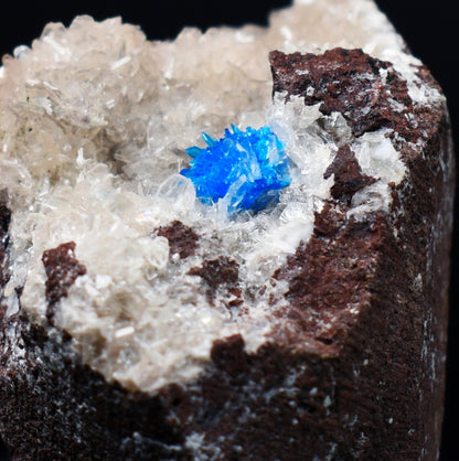 Rare Pentagonite Cluster with Stilbite On Matrix from Wagholi, Pune, India - 32 grams